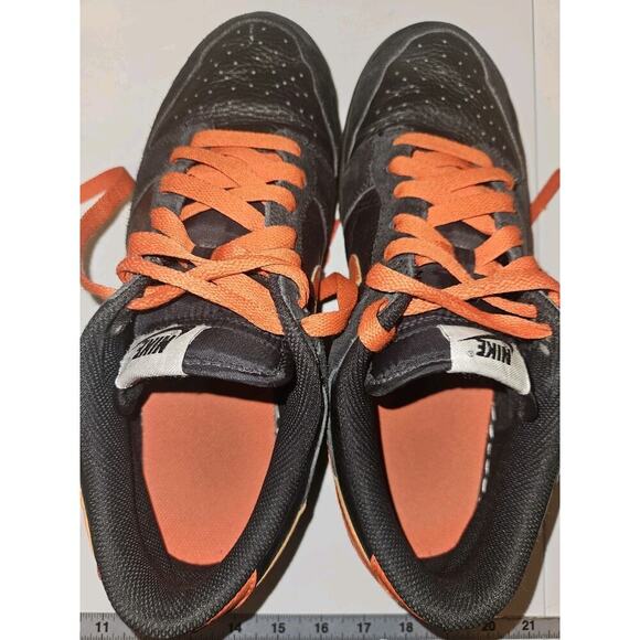 Rare Nike Dunk Low Orange Fog Black 2008 - 330938-081 Size 13 US Mens - Picture 8 of 9